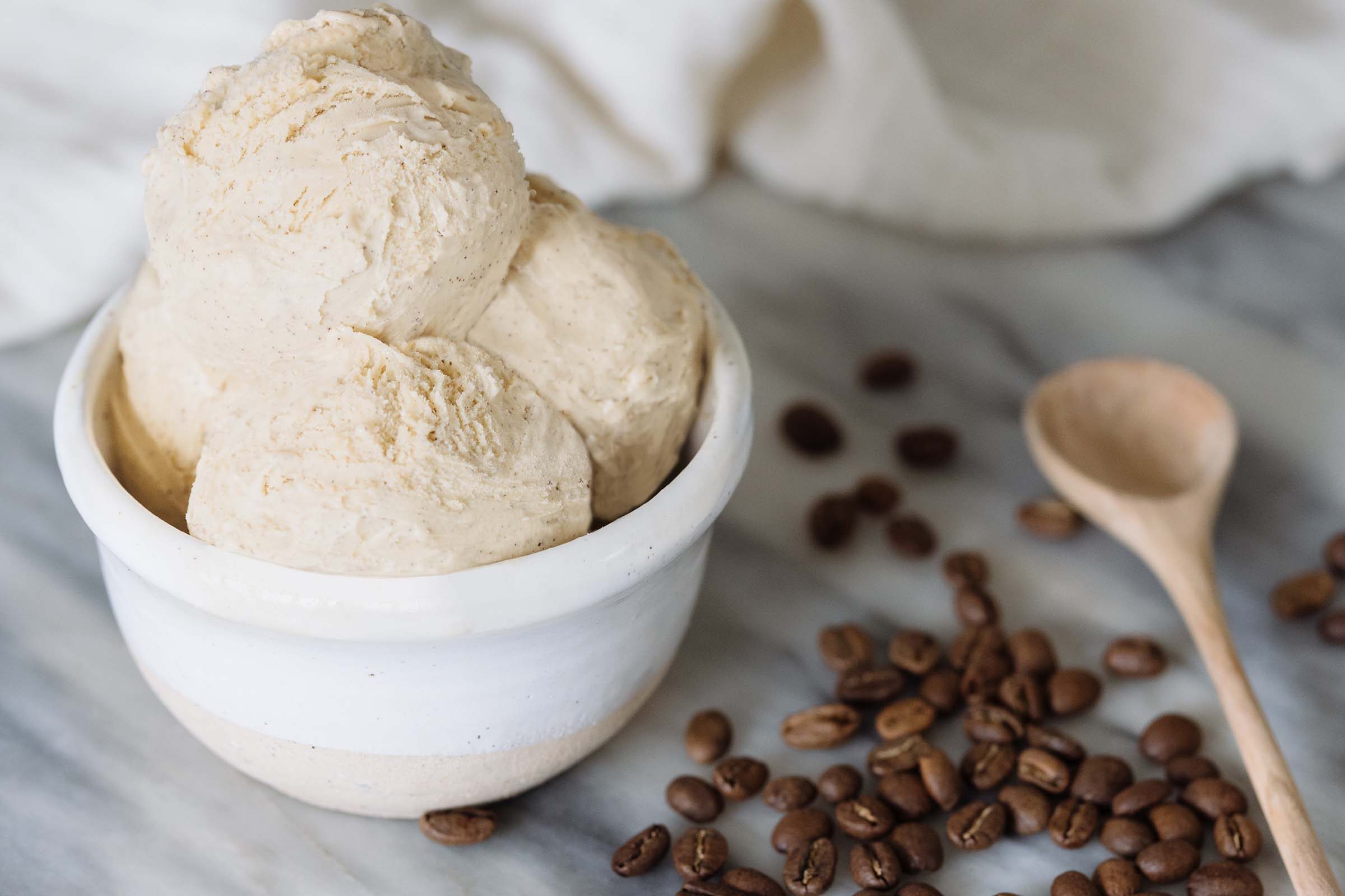 Blanc Pignon Coffee Gelato