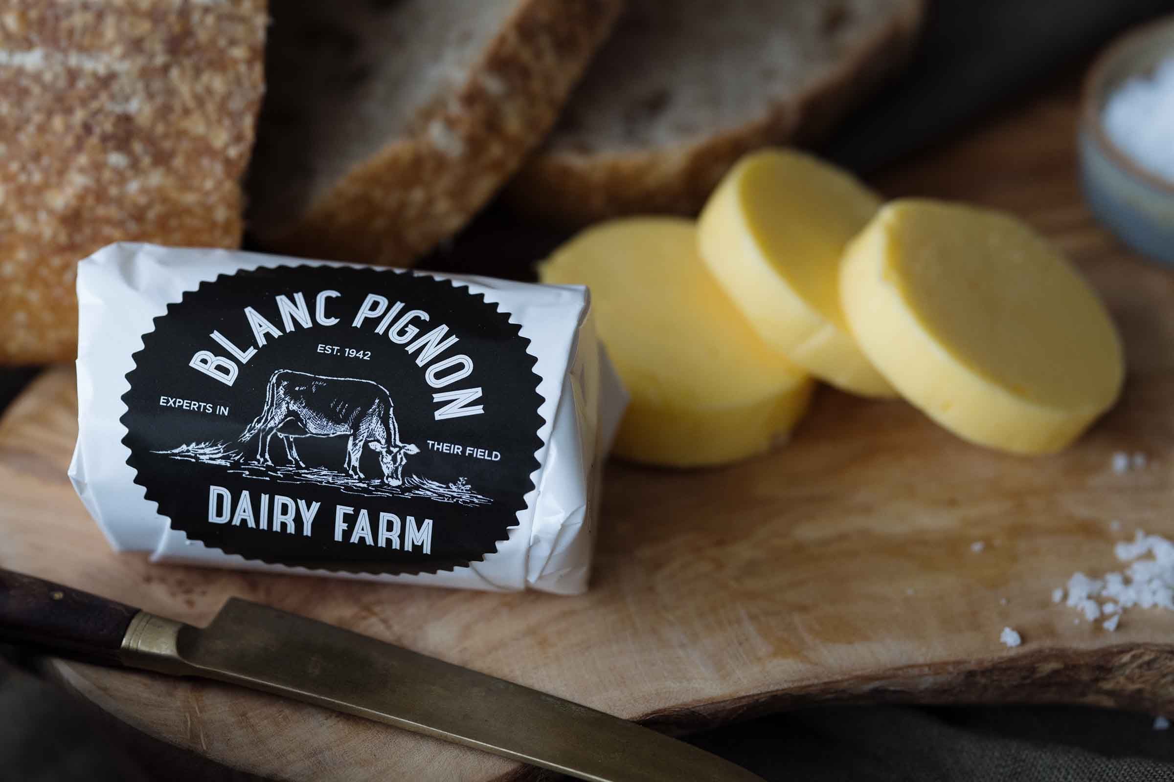 Blanc Pignon Jersey Butter