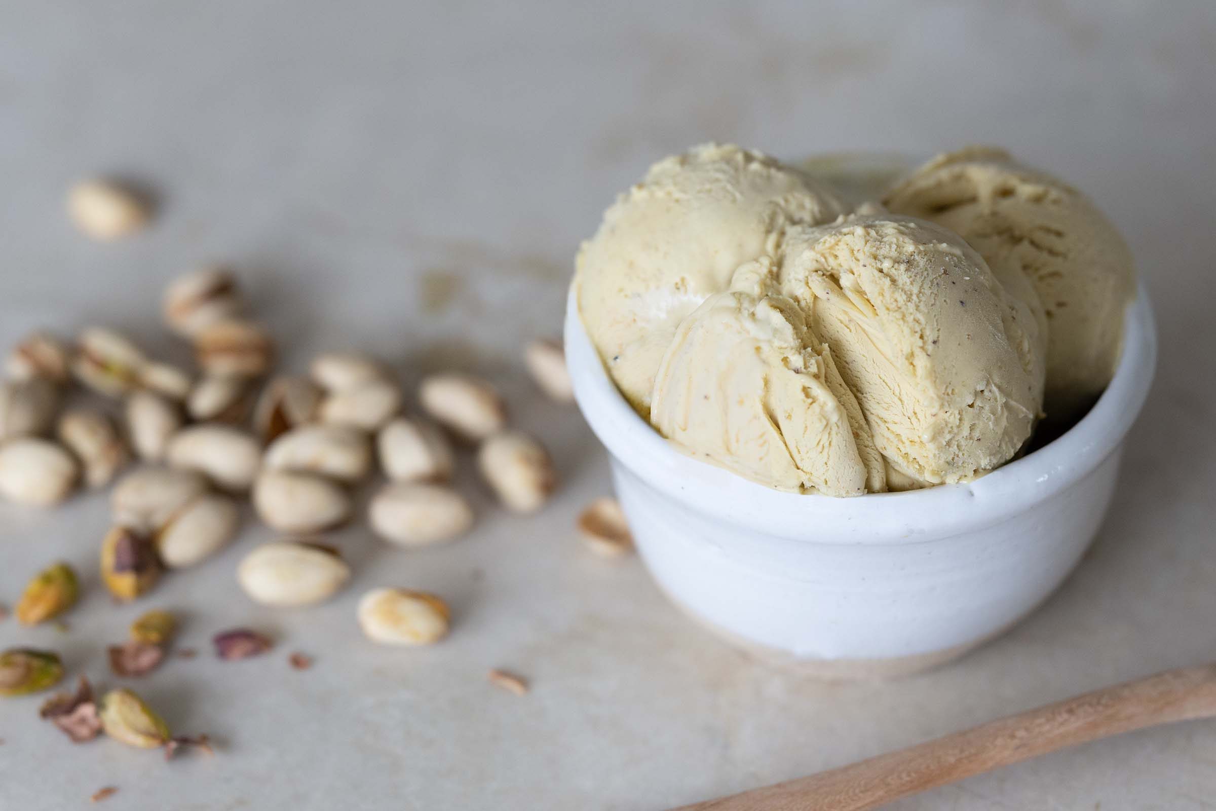 Blanc Pignon Pistachio Gelato