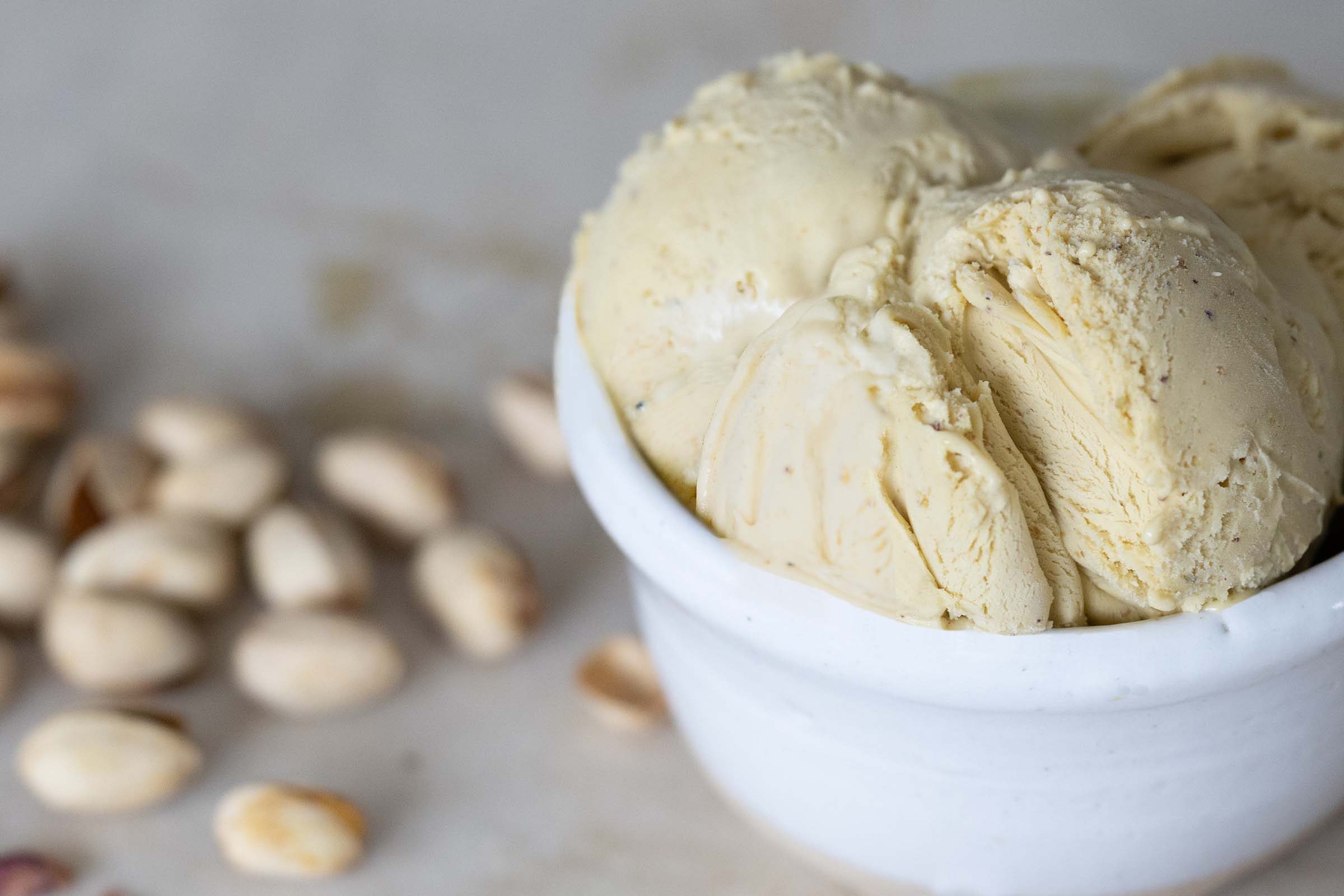 Blanc Pignon Pistachio Gelato