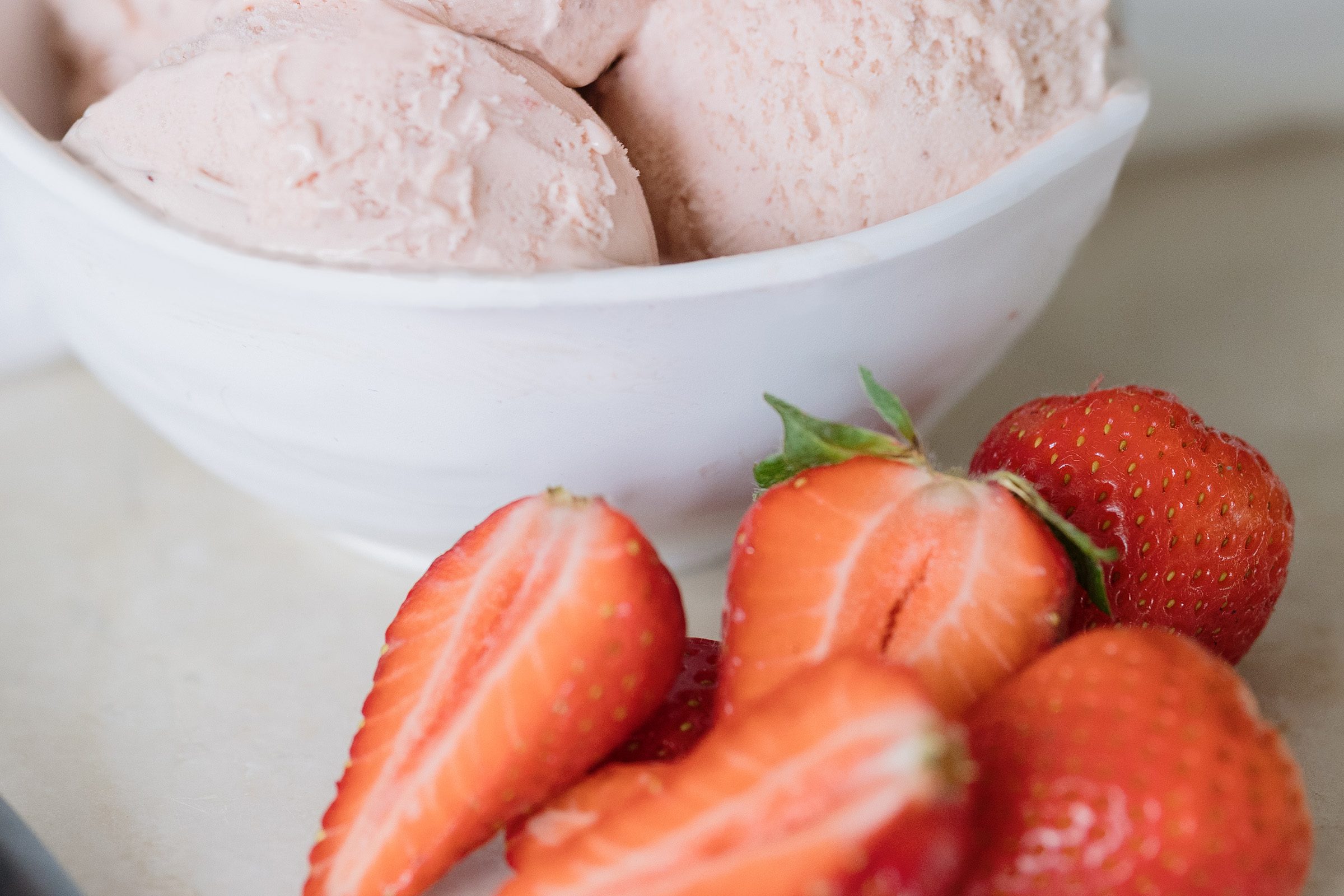 Blanc Pignon Strawberry Gelato